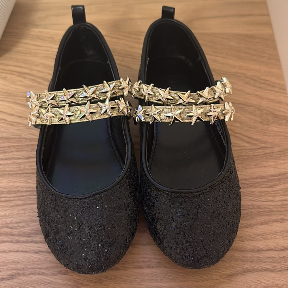 Crewcuts star studded dress shoes size 11 (fits like a 10)